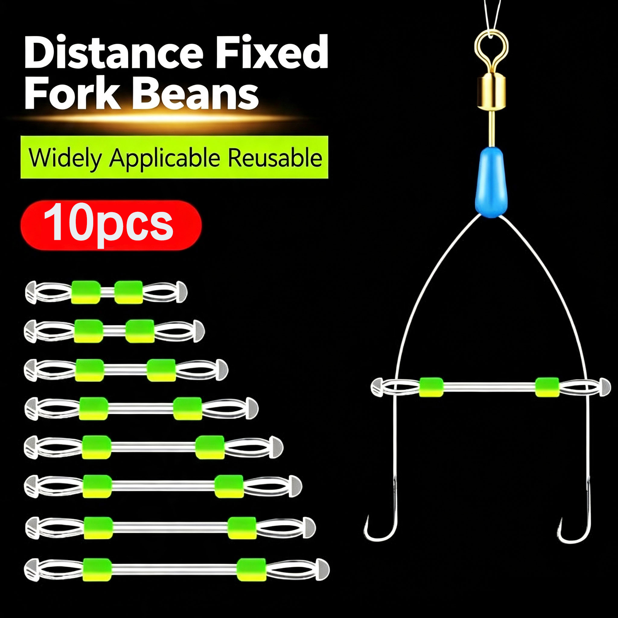 Fishing Line Winder - 10 Pezzi Separatori per Lenza da