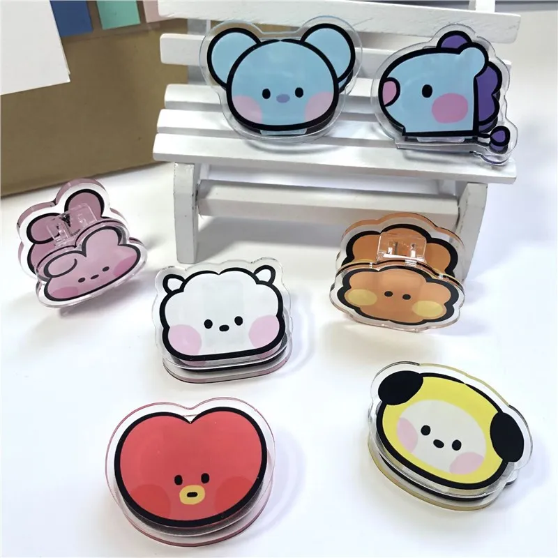 Tippet Line - Clip Memo BT21 Kawaii in Acrilico,