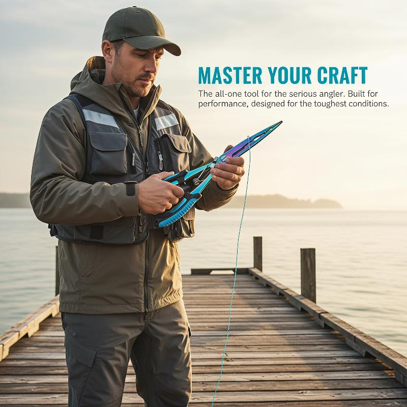 Saltwater Line - Pinze da Pesca in Acciaio Inox