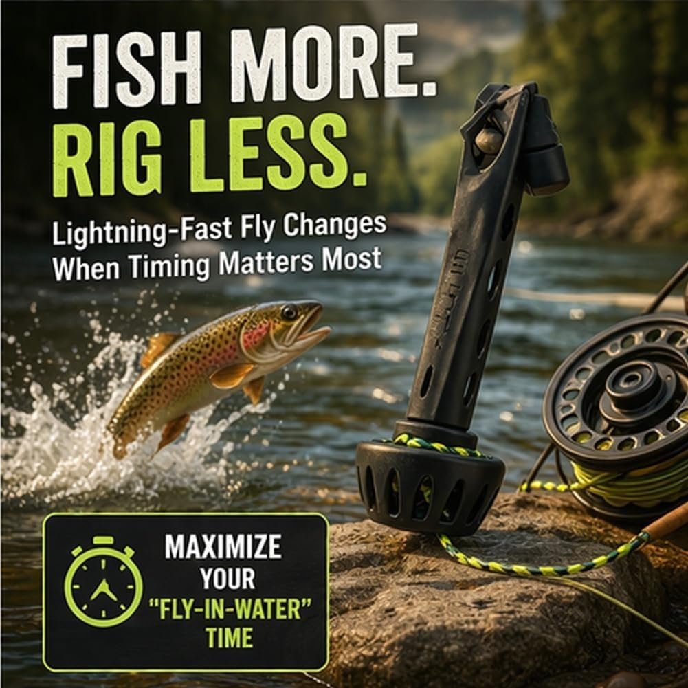 Fishing Line Winder - Infilatore Magnetico Portatile per Mosche, Strumento