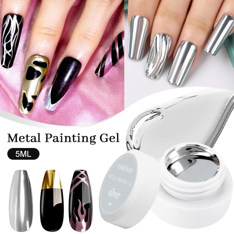 Copolymer Line - Gel per pittura metallizzata Cromo Oro