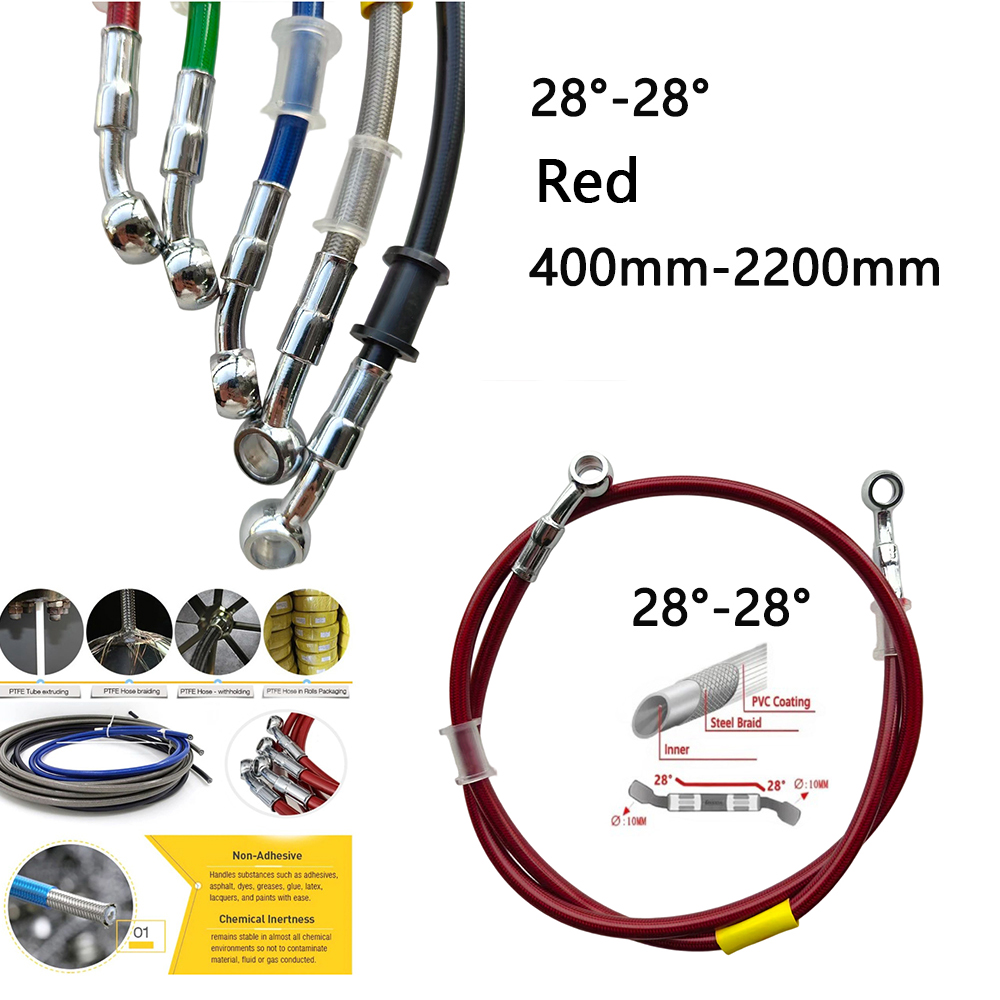 Braided Line - Tubo Flessibile Idraulico Universale per Freni