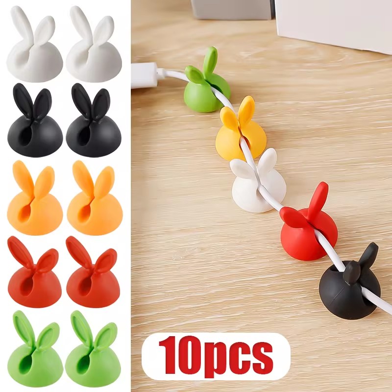 Cute Rabbit Ear Cable Manager  - Tippet Line recensione e prezzo