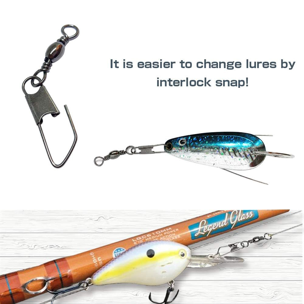 50 Pezzi Moschettoni Girevoli  - Saltwater Line recensione e prezzo