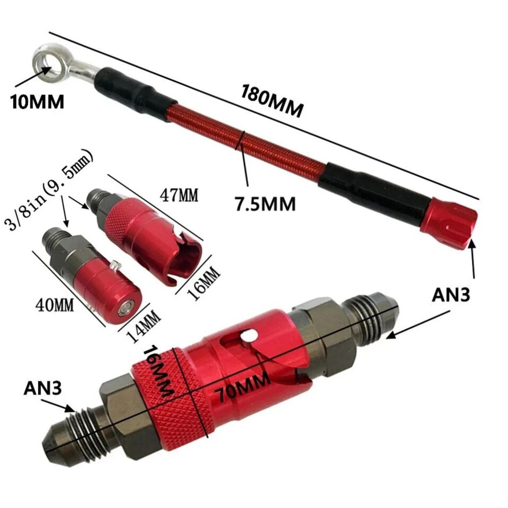 Kit Adattatore per Tubo Freno  - Braided Line recensione e prezzo