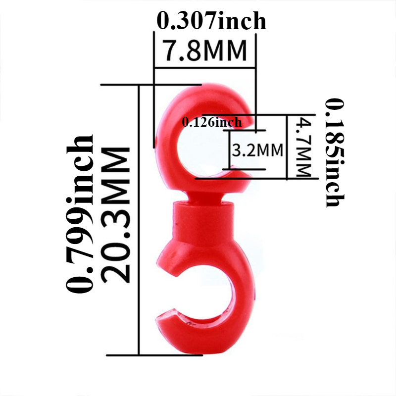 Set di 10 Clip in Plastica per - Tippet Line recensione e prezzo
