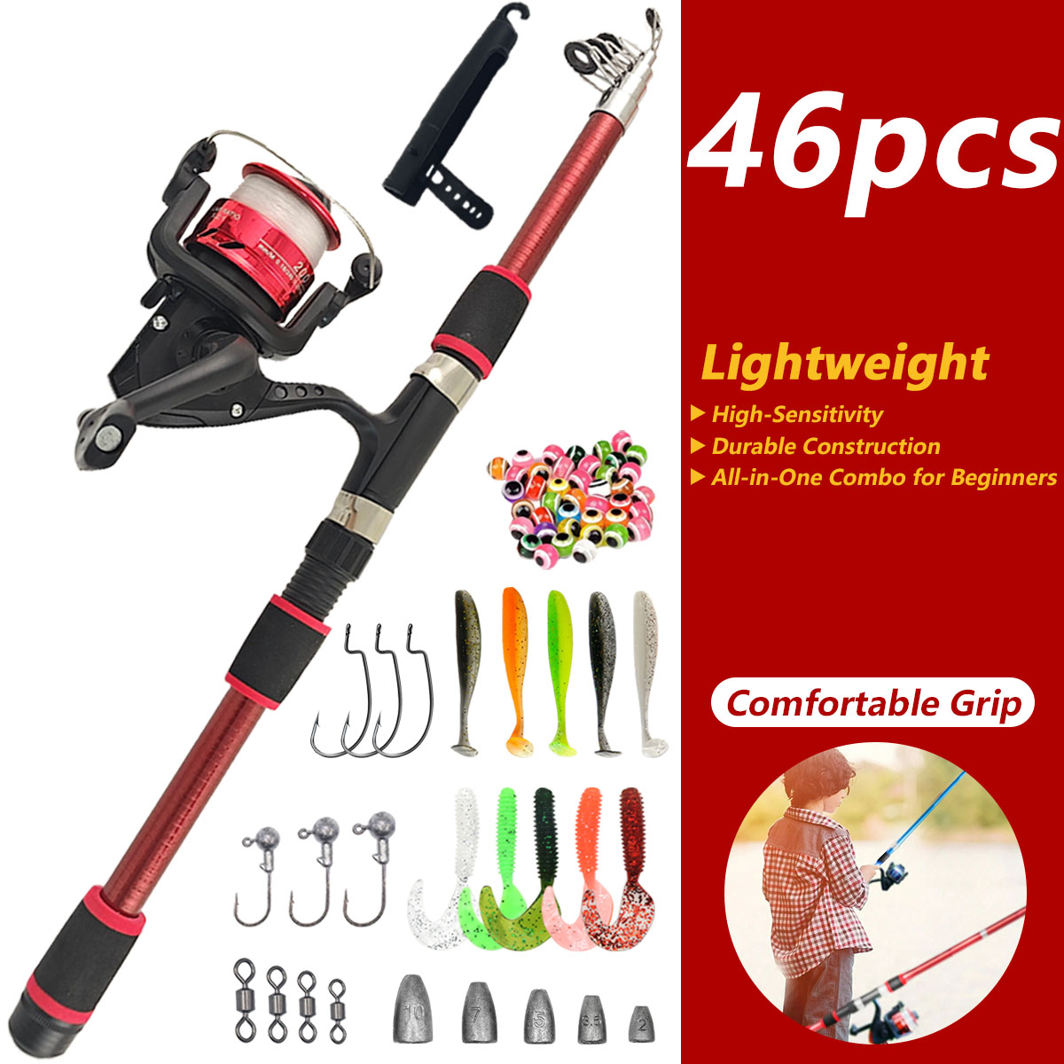 Set da Pesca Telescopico 46 Pe - Freshwater Line recensione e prezzo