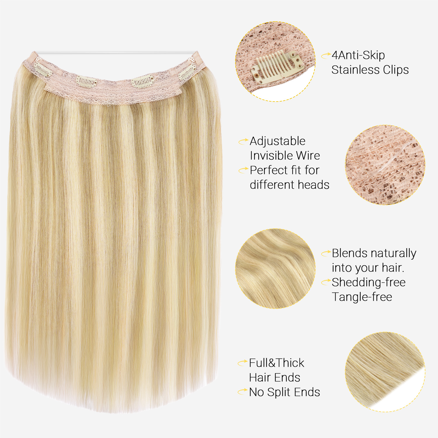 Extension per capelli Halo con - Tippet Line recensione e prezzo