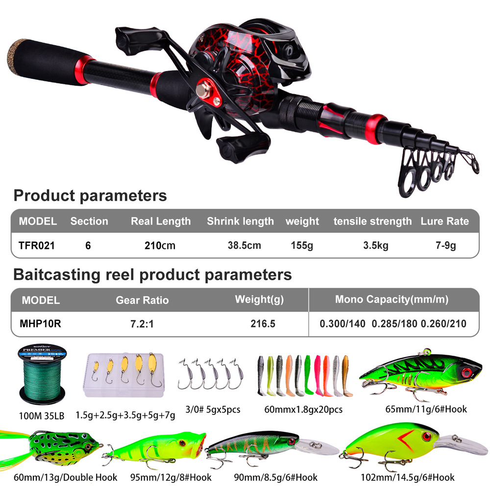 Canna da Pesca in Fibra di Car - Freshwater Line recensione e prezzo