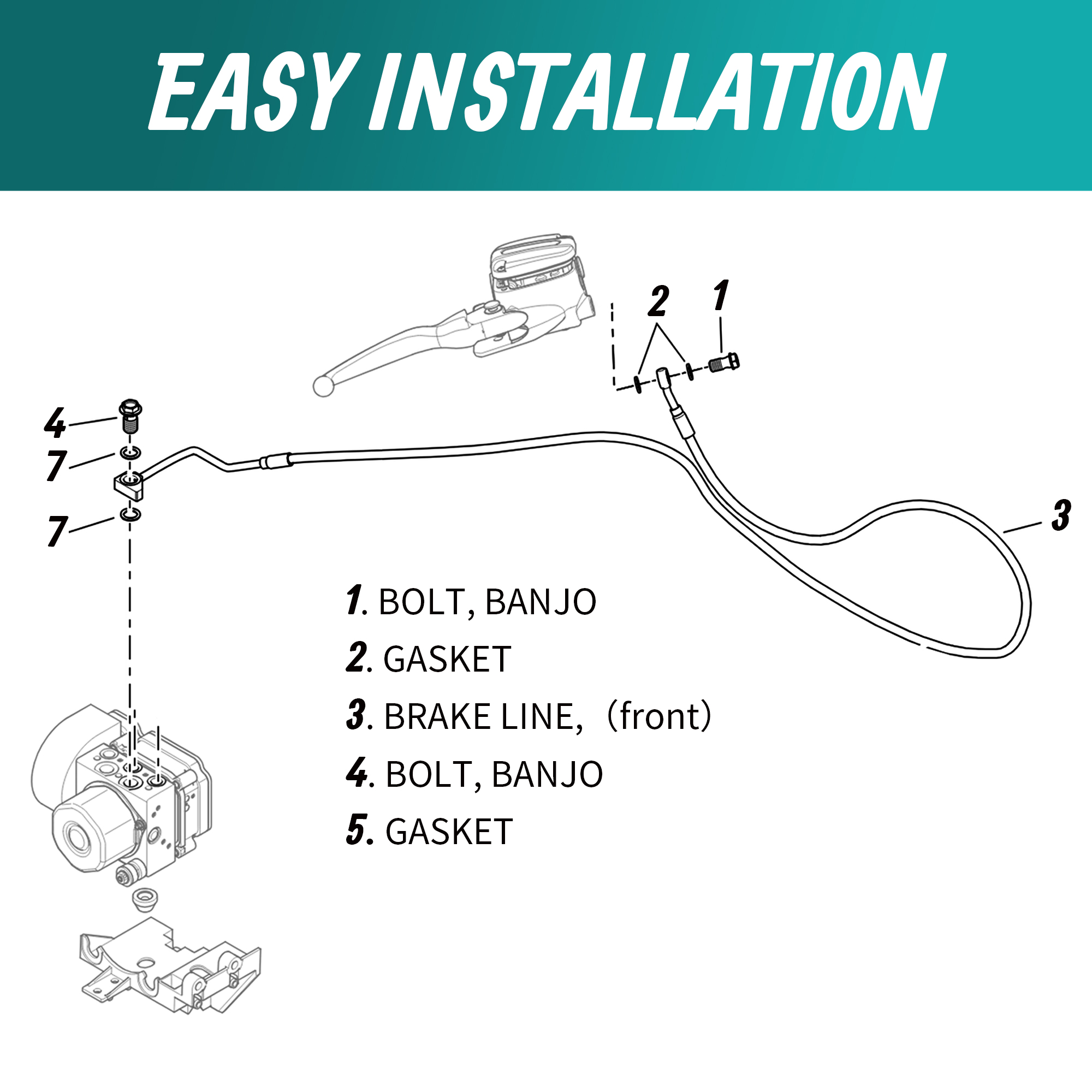 Tubo Flessibile Superiore Ante - Braided Line recensione e prezzo